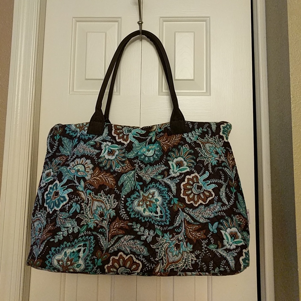 Cotton Quilted Floral Bag
